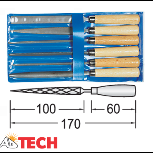 Bộ dũa 6 chi tiết Gedore 8728 Code 6771910