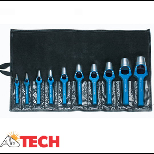 Bộ đục lỗ gioăng 10 chi tiết 3-25 mm Gedore 570303 Code 1549502