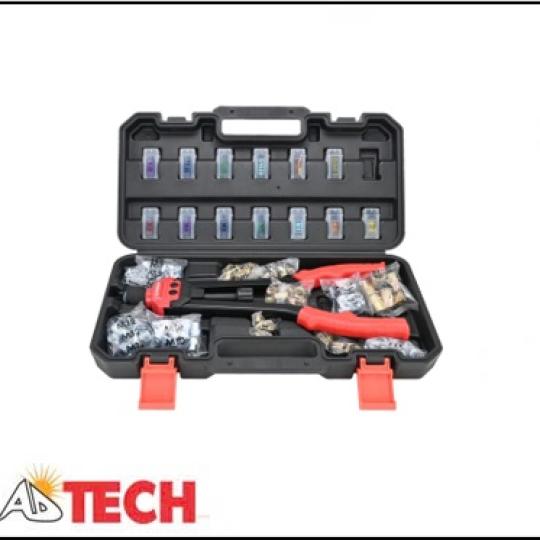 Bộ k&igrave;m r&uacute;t đinh rive 200 chi tiết Purus 27653 