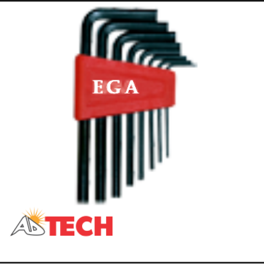 Bộ lục gi&aacute;c 8 chi tiết 1.5 mm - 6 mm Ega Master 61499