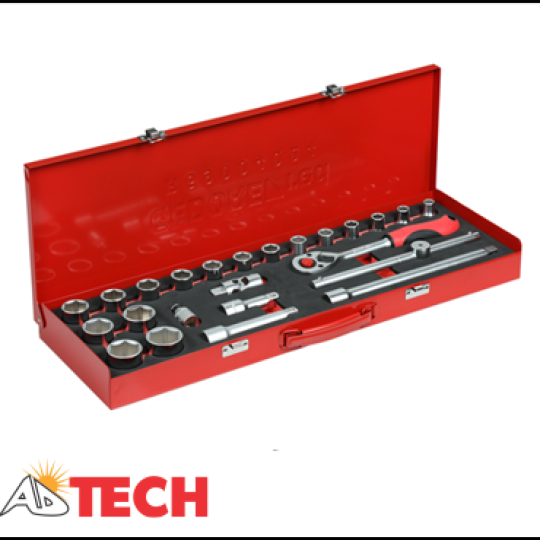 Bộ tu&yacute;p 1/2 inch 10-32 mm 24 chi tiết Gedore R69004024