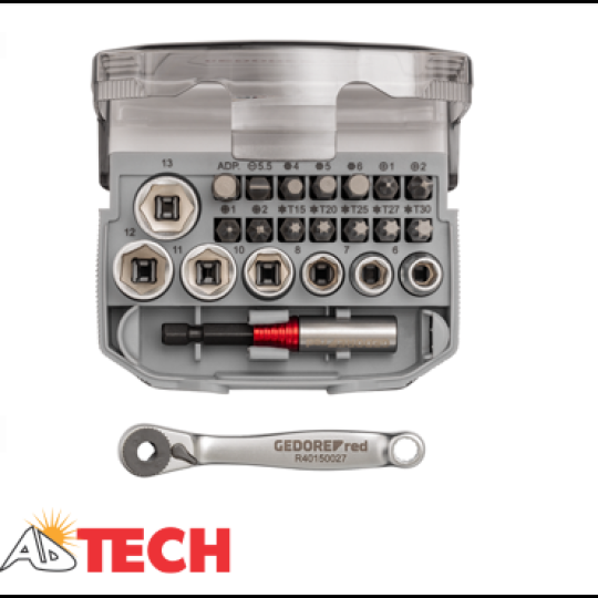 Bộ tu&yacute;p 1/4 inch 6-13 mm 23 chi tiết Gedore R49005023