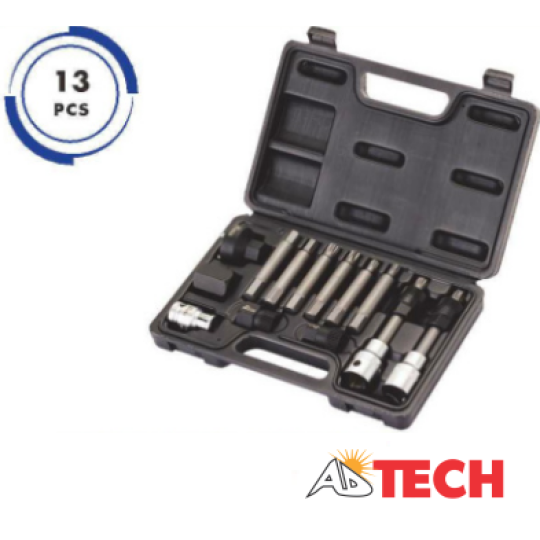 Bộ tu&yacute;p mở ốc Puly m&aacute;y ph&aacute;t 13 chi tiết Retta RAS0130