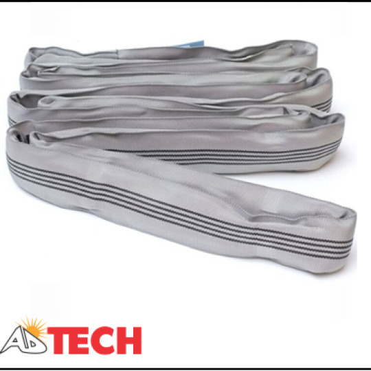 D&acirc;y c&aacute;p vải bản tr&ograve;n 4 tấn, d&agrave;i 3m ADTECH R4T - 3M  (Round Sling)
