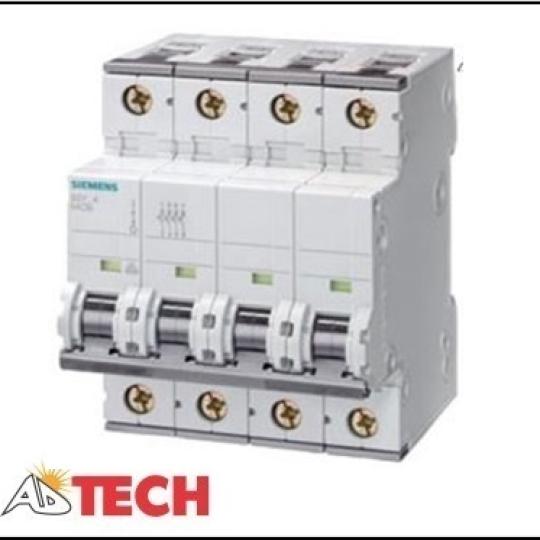 Cầu dao tự động Aptomat MCB 4P Siemens 5SY5406-7CC, 6A, 10KA