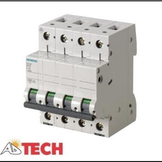 Cầu dao tự động Aptomat MCB 4P Siemens 5SL4406-7CC, 6A, 10KA