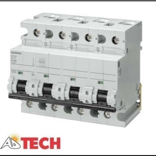Cầu dao tự động Aptomat MCB 4P Siemens 5SP4491-7, 100A, 10KA