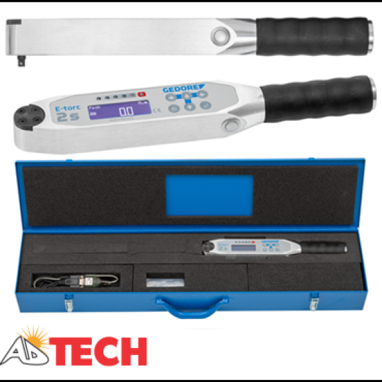 Cờ l&ecirc; lực điện tử 1/4 inch 2-25 Nm Gedore ET2SKA 25 code 2795493