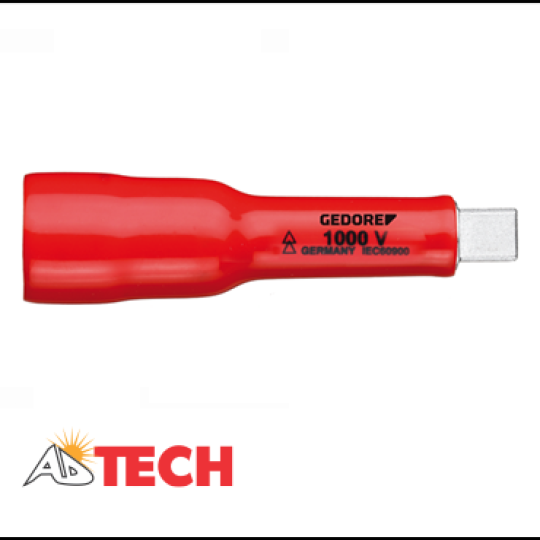 Thanh nối d&agrave;i 3/8 inch 75 mm c&aacute;ch điện 1000V Gedore VDE 3090-3 code 2946548