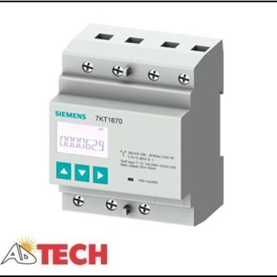 Đồng hồ điện đa năng loại gắn tr&ecirc;n DIN rail Siemens 7KT1670