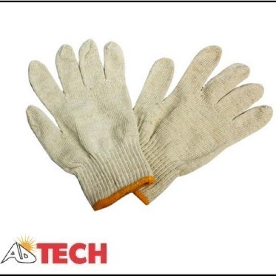 Găng tay bảo hộ sợi m&agrave;u ng&agrave; 60g