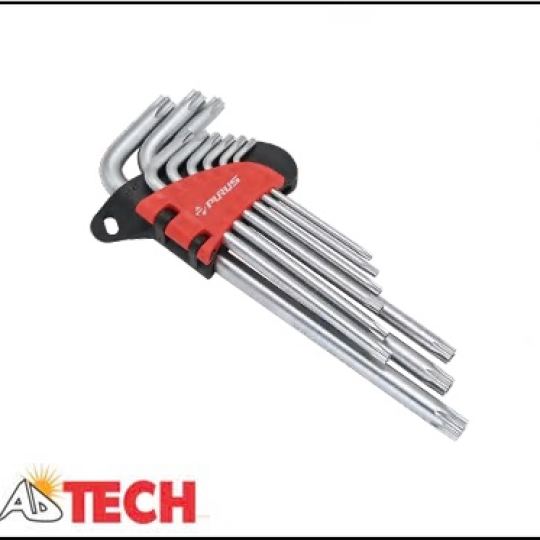 Bộ lục gi&aacute;c sao T10-T50 9 chi tiết Purus 24222