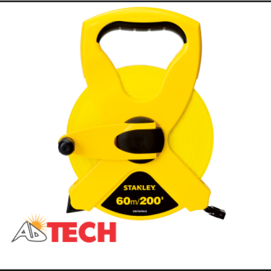Thước d&acirc;y sợi thủy tinh cầm tay khu&ocirc;n đ&uacute;c ABS 60M STANLEY STHT34794-8