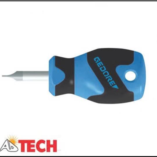Tua v&iacute;t dẹt ngắn 6.5 mm Gedore 2153 6.5 Code 1531182