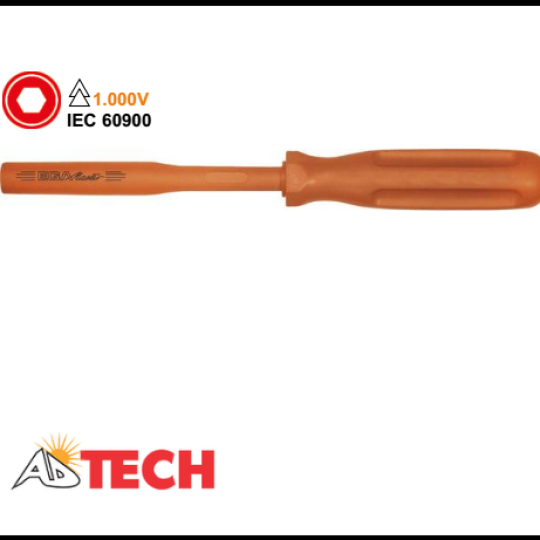 Tua v&iacute;t đầu lục gi&aacute;c 14mm c&aacute;ch điện 1000V Ega Master 74669