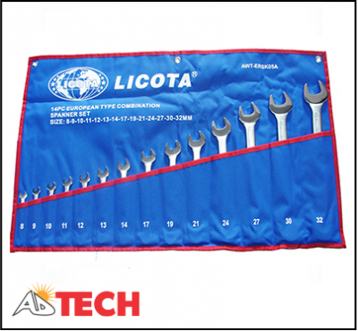 Bộ cờ lê vòng miệng Licota AWT-ERSK05A (8-32mm)